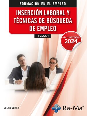 cover image of (FCOO01) Inserción Laboral y técnicas de búsqueda de empleo. Actualizado 2024